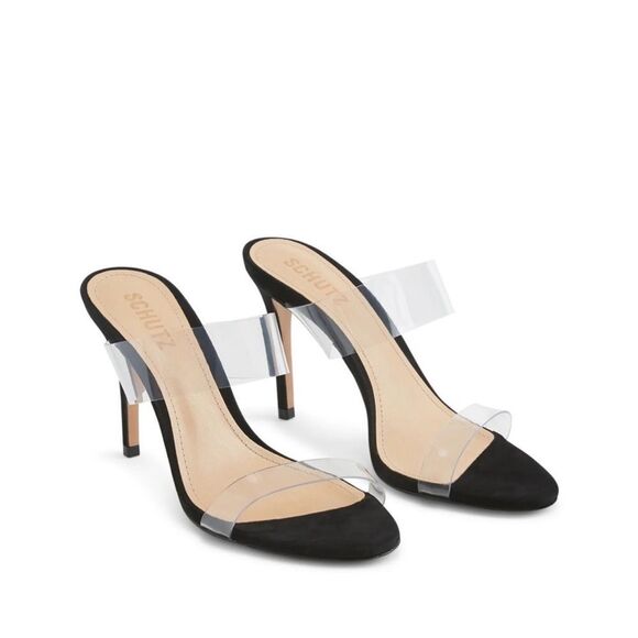 Schutz Ariella Stiletto Sandal with Dust Bag  size 5 NEW - Picture 1 of 9